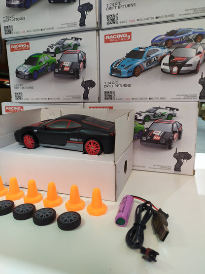 Coche teledirigido drift 1:24 FERRARI NEGRO - additional image 2