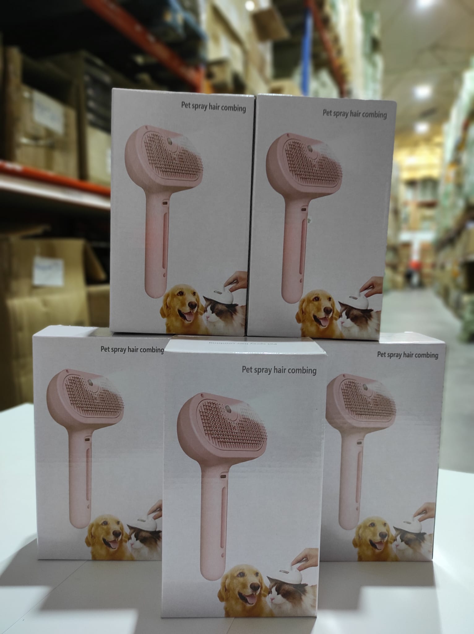 Cepillo de vapor para mascotas rosa - additional image 15