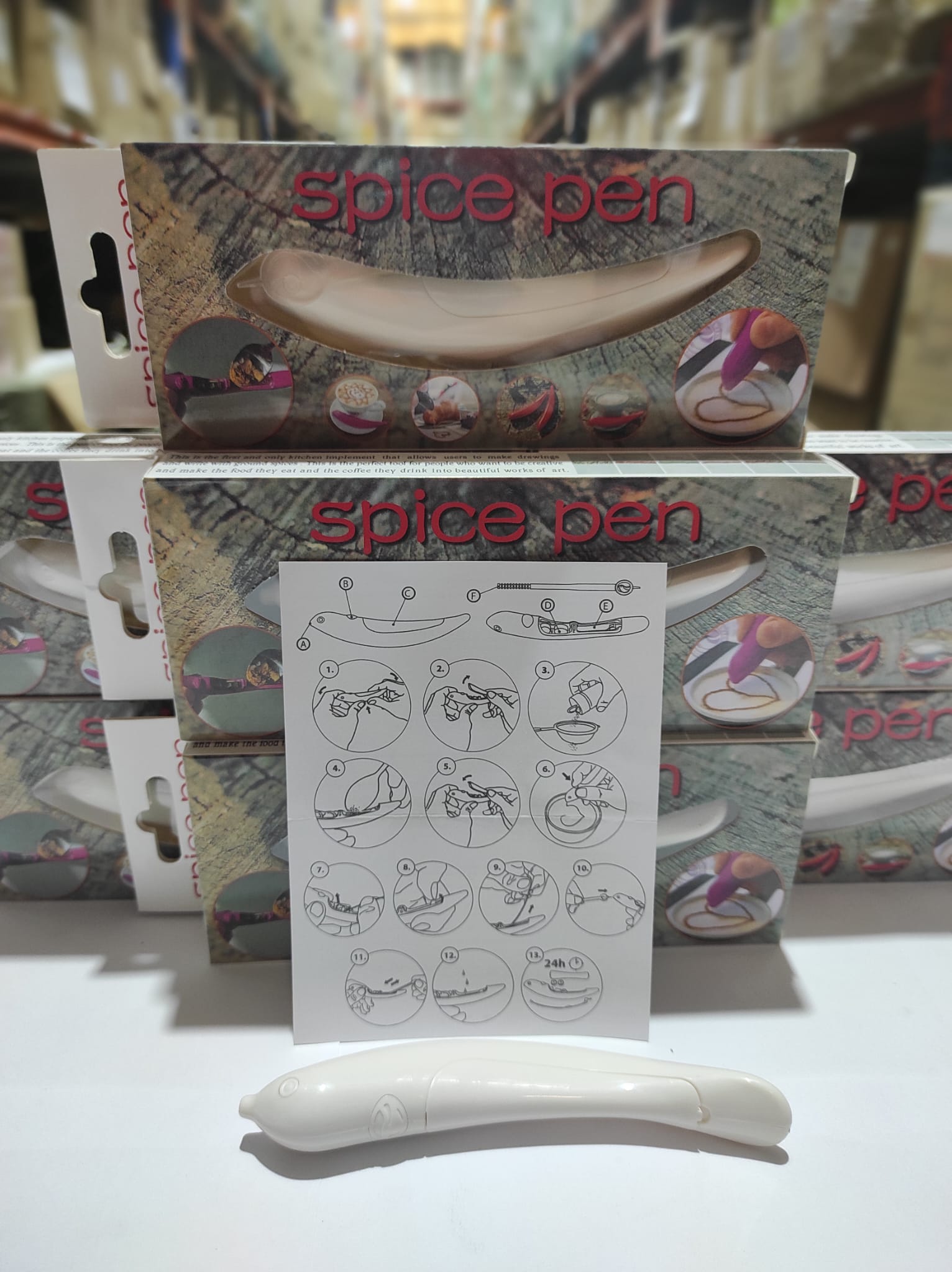 Bolígrafo de decoracion eléctrico para café y repostería - additional image 9