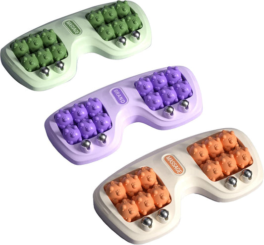 Rodillo masajeador de pies ( tres colores )